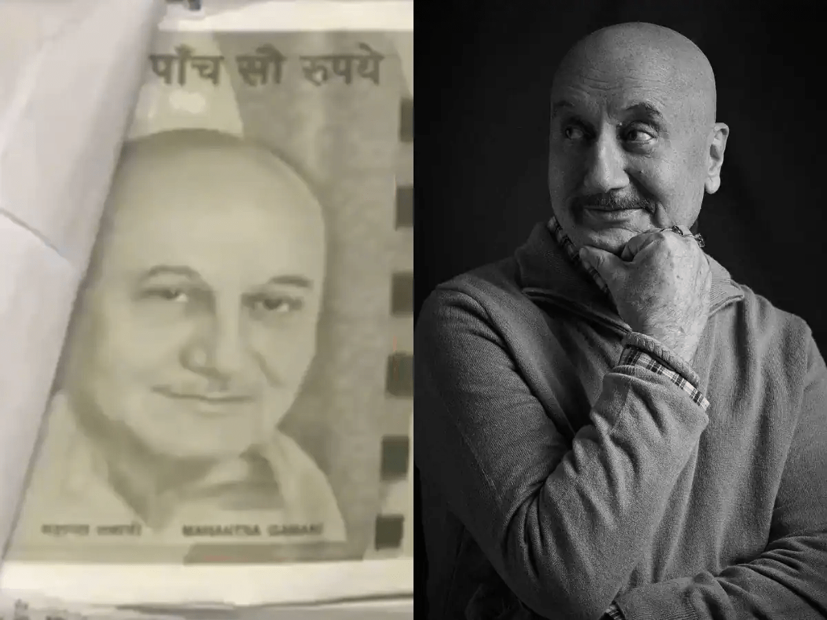 Fake currencies worth Rs 1.60 crore that feature Anupam Kher’s image instead of Mahatma Gandhi were seized in Gujarat