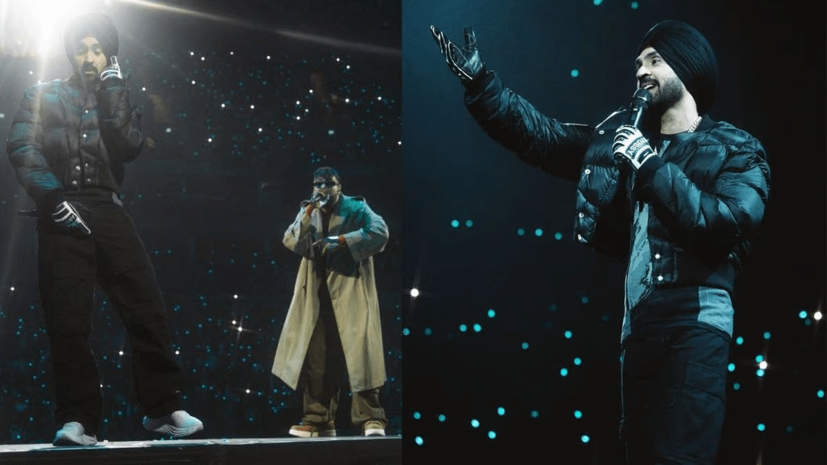 At Diljit Dosanjh’s O2 Arena concert, Badshah surprises everyone and teases at a 2025 UK stadium tour.