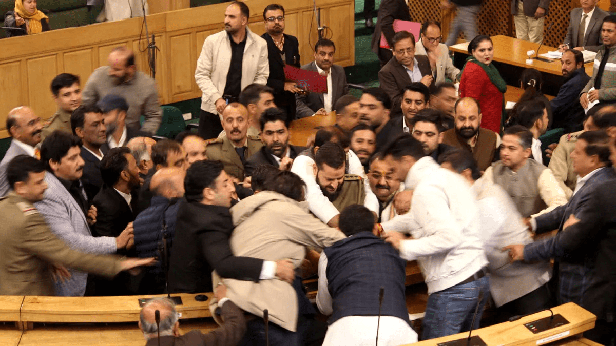 The speaker of the J&K Assembly says, “Bring no-confidence motion,” in response to the BJP’s demand for resignation.