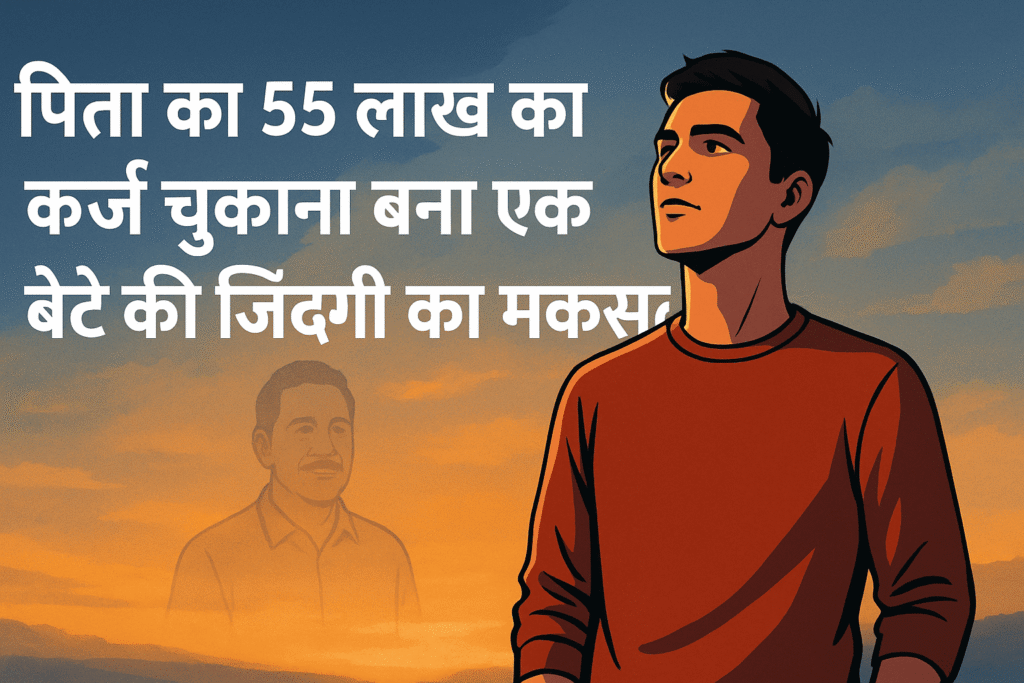 55 लाख का कर्ज