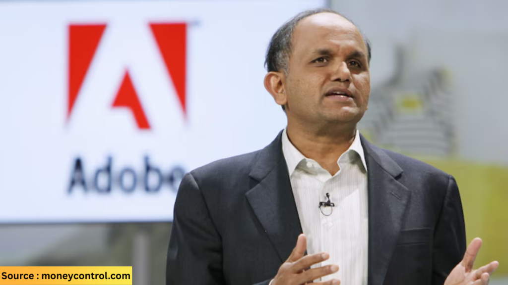 Shantanu Narayen steps down