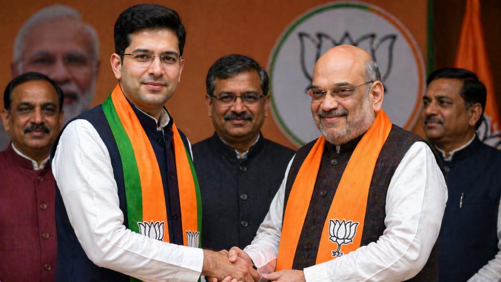 Raghav Chadha Joins BJP