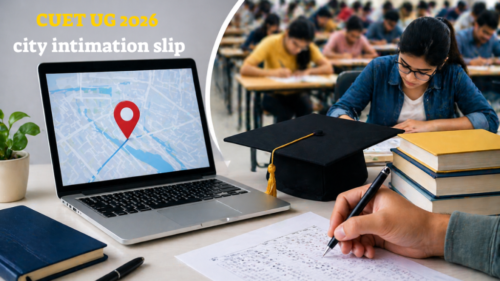 CUET UG 2026 City Intimation Slip