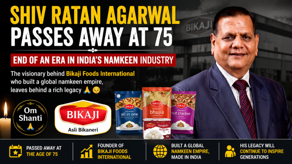 Shiv Ratan Agarwal death