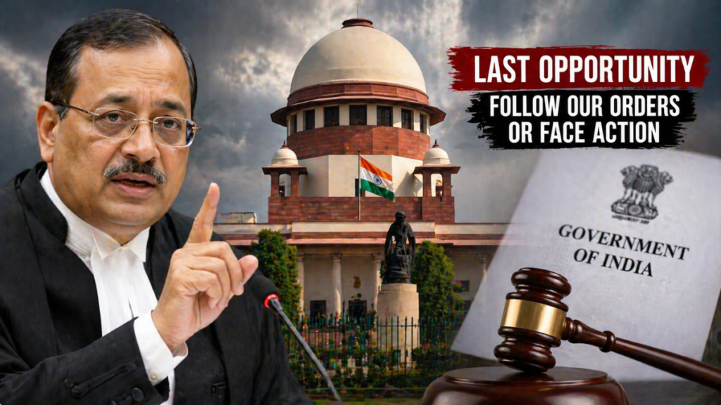 CJI Suryakant Warns Centre