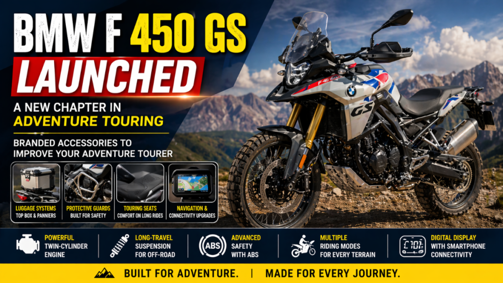 BMW F 450 GS Launched