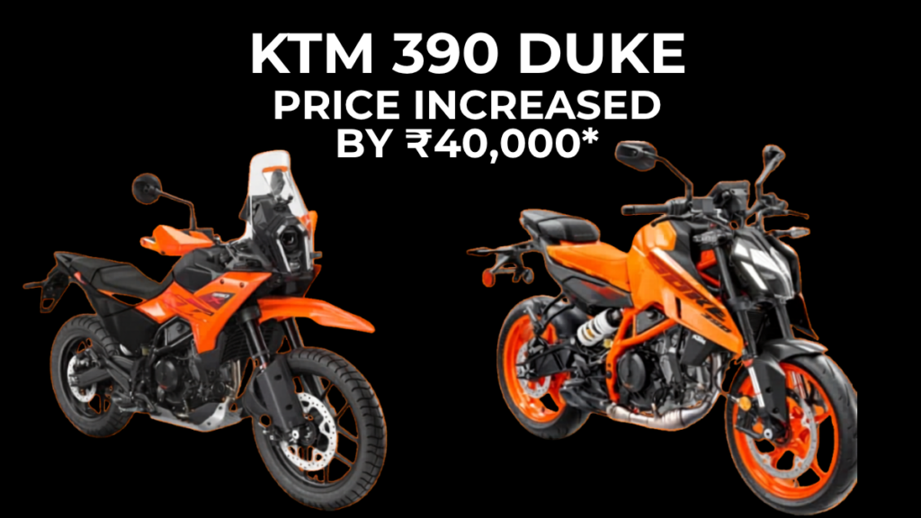 KTM 390 Duke price increase