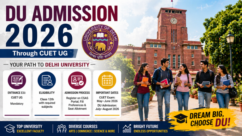 DU admission 2026