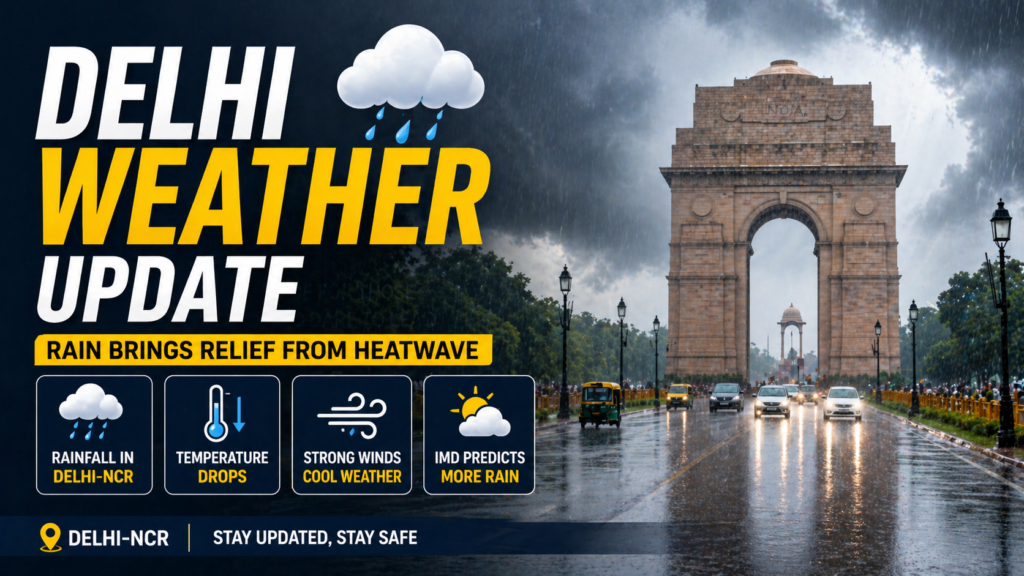Delhi weather update