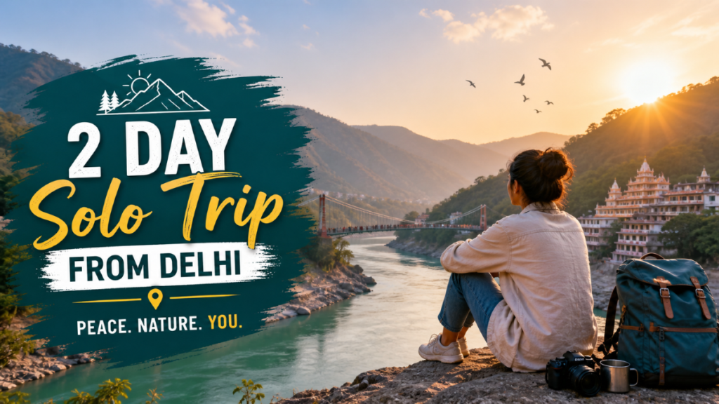 2 day solo trip from Delhi