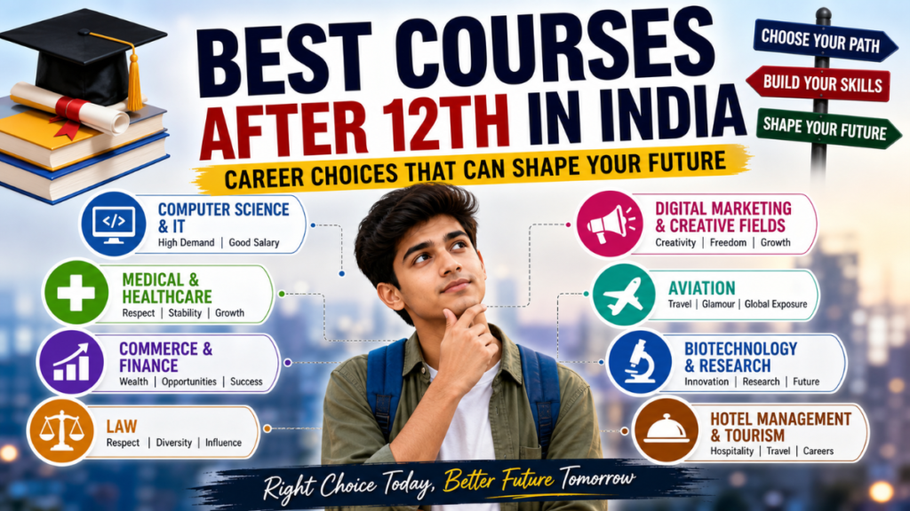 Best Courses After 12th in India