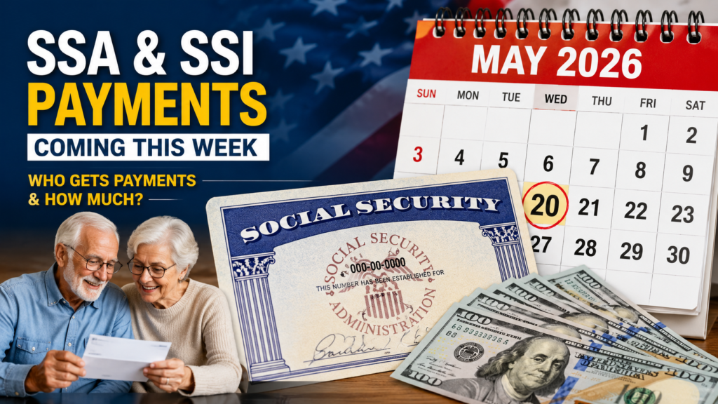 SSA SSI payments May 2026