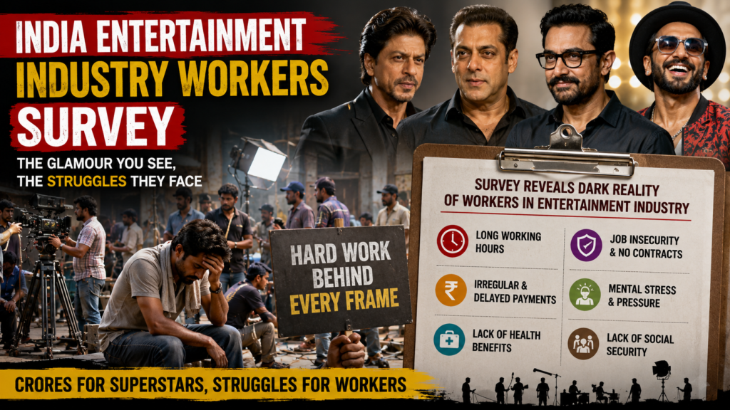 India entertainment industry workers survey
