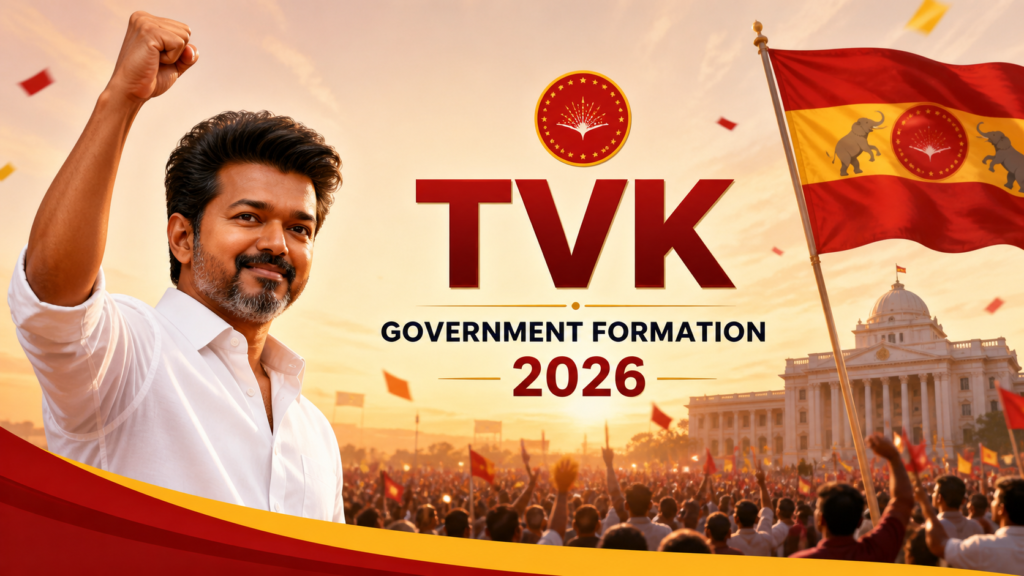 TVK government formation 2026