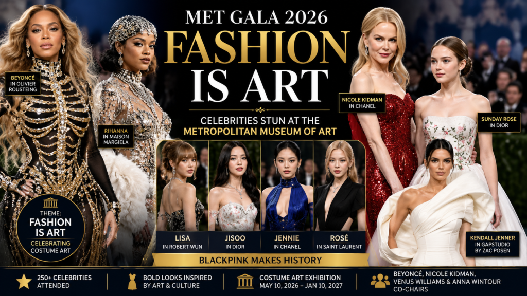 Met Gala 2026 celebrity looks
