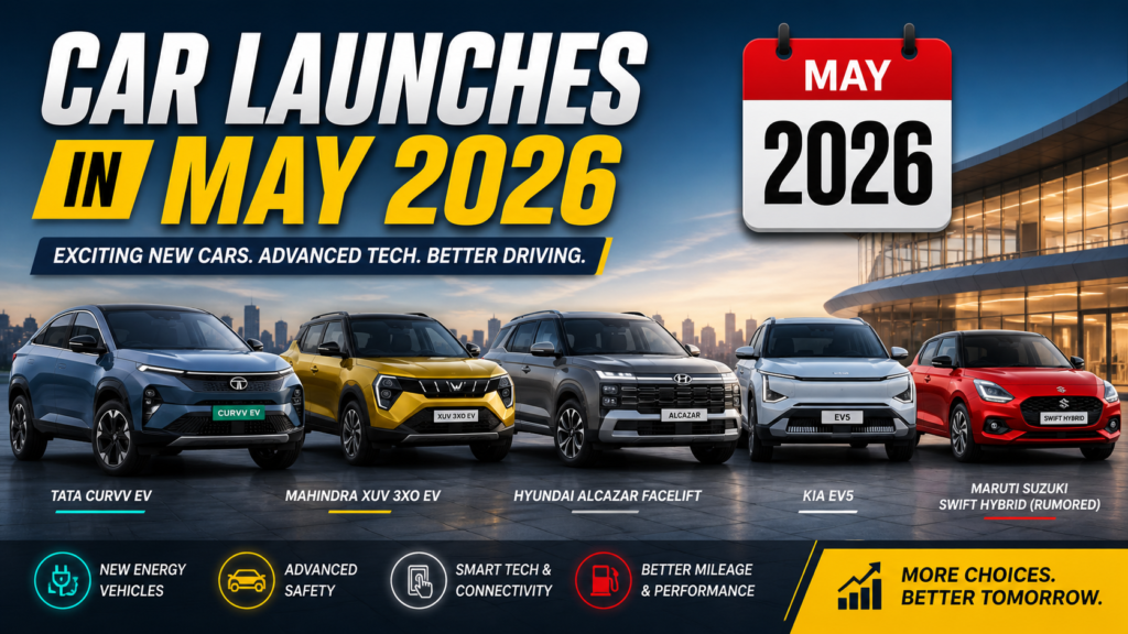 Car Launches in May 2026