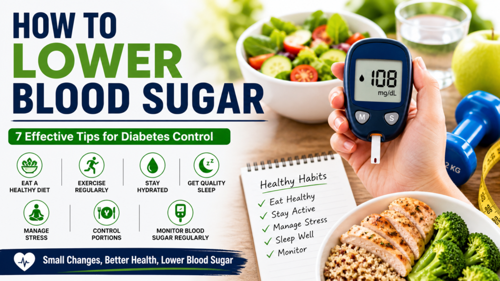 how to lower blood sugar