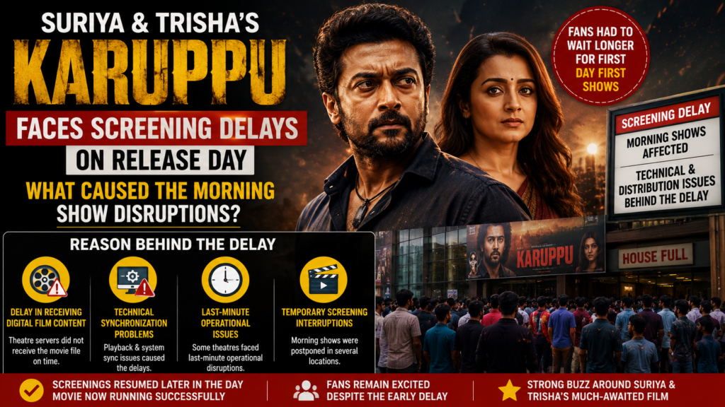 Karuppu release delay reason