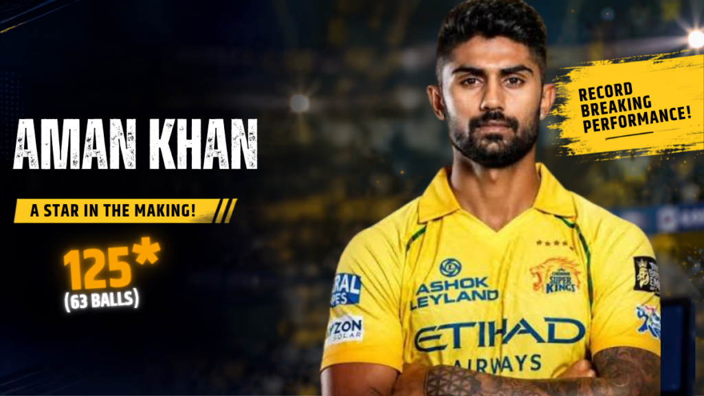 Aman Khan Record-Breaking Innings
