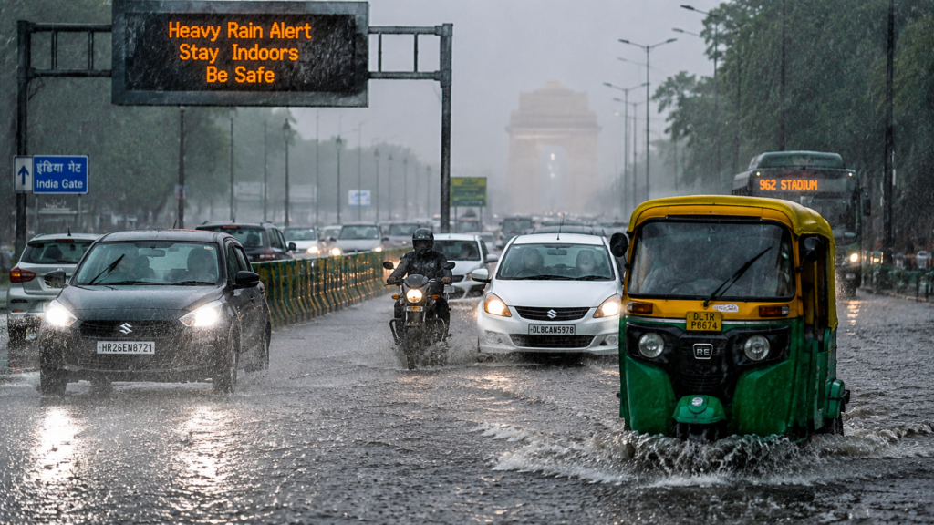 Delhi NCR Rain Alert