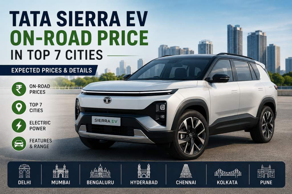 Tata Sierra EV On-Road Price