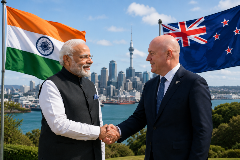 India New Zealand Strategic Partnership