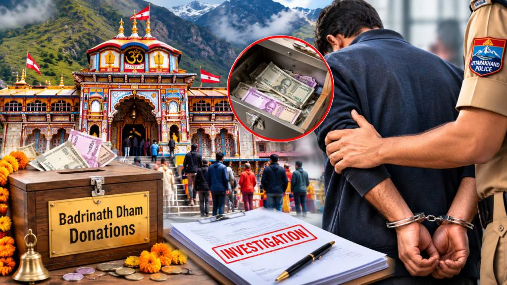 Badrinath Donation Theft Case