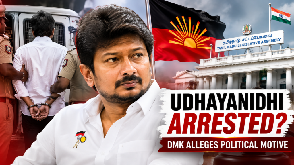 Udhayanidhi Stalin Arrest