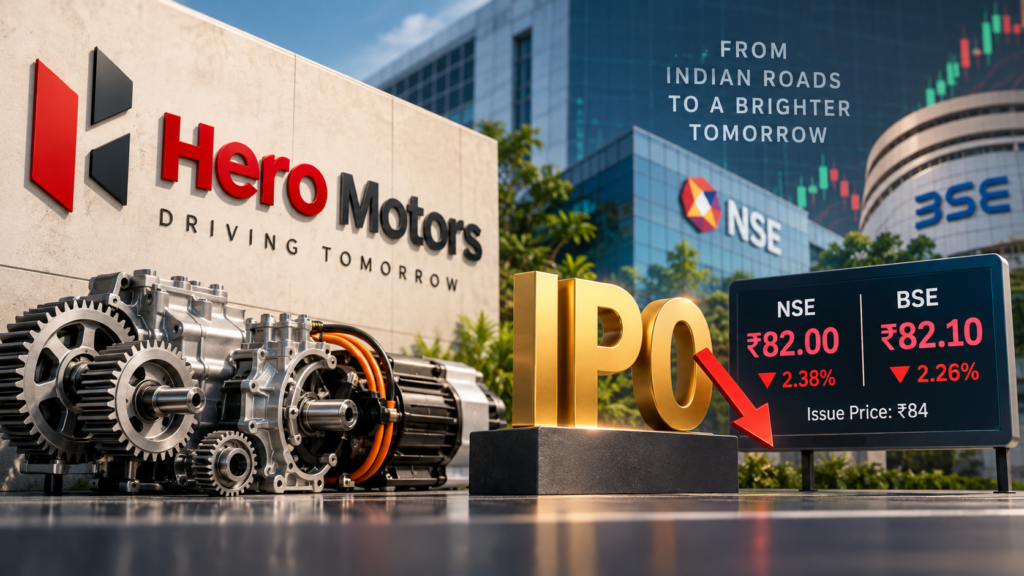 Hero Motors IPO Listing