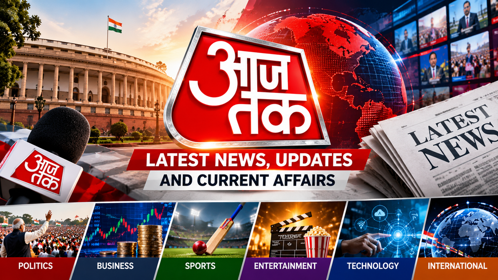 Aaj Tak Global News Collage