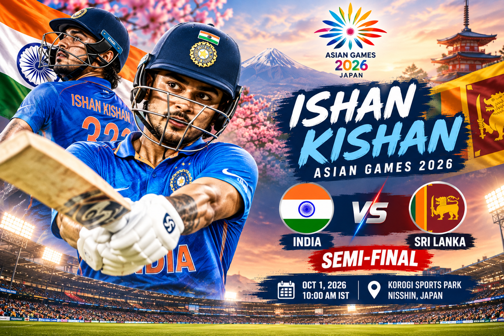 Ishan Kishan Asian Games 2026