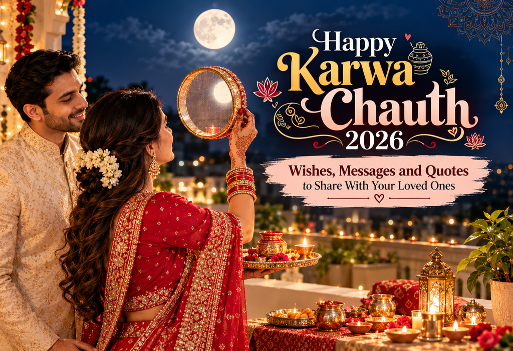 Happy Karwa Chauth 2026 Wishes
